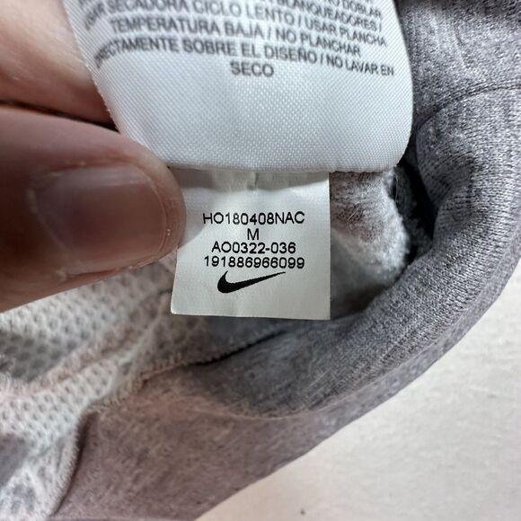 Nike Running Jacket Womens Medium Gray THERMA SPHERE Element Hoodie Full Zip - Picture 12 of 13